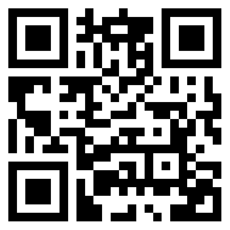 QR code linking to Tiggie's links page